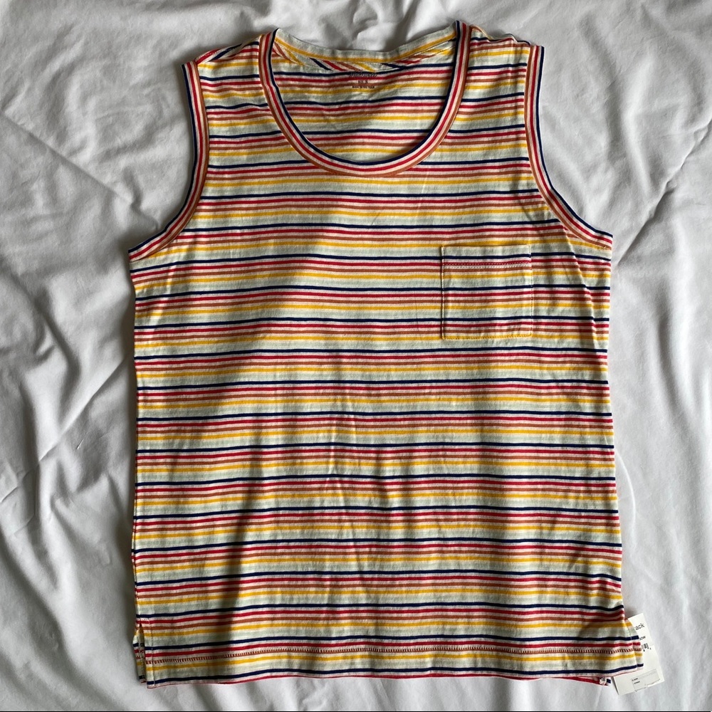 Madewell multicolor striped tanktop